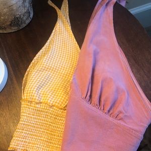 Two Halter Tops🎉